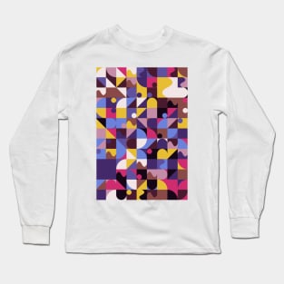 Pop Art Bauhaus Long Sleeve T-Shirt